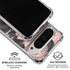 Rose Quartz Floral Pixel 9/9 Pro Clear Case